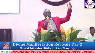 Naiwe Maombi By Bp Ken MwangiDivine Manifestation Revivals Day 2 [upl. by Wilburt]