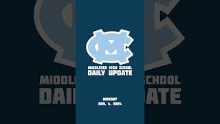 Nov 4 2024 MHS Daily Update shorts November4 DailyUpdate middlesex [upl. by Emera]