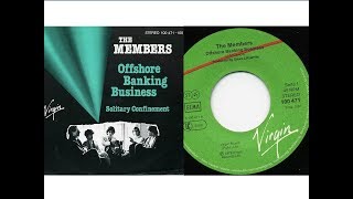 The Members  Offshore Banking Business On Screen Lyrics [upl. by Prent]