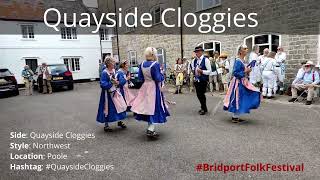 Quayside Cloggies performed at Bridport Folk Festival [upl. by Geof]