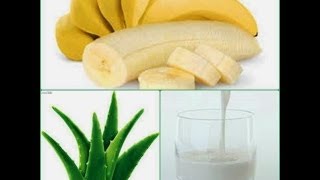 Receitas Caseiras 3 Hidronutrição proteica de Banana  babosa [upl. by Mian506]