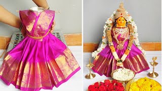 Varamahalaxmi decoration ideas  Kalasam Decoration with Blouse Piece  Kalasam Decoration ideas [upl. by Brigid]