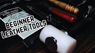 Leatherworking Starter Kit from Amazon Review  The Cheapest Way to get Started in Leathercraft [upl. by Kizzee488]