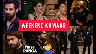 BIGBOSS18 WEEKEND KA WAAR NEW PROMOVIVIAN DESENA KARAN VEER ALICE bb18 [upl. by Aidua963]