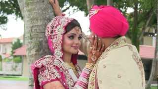 Sikh Wedding Highlights  Arvin amp Sheema [upl. by Sullecram]