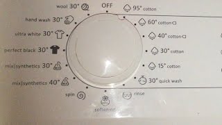 Gorenje SensoCare W72Y2 programs and options [upl. by Vin]