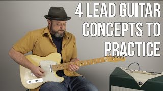 4 Lead Guitar 4 Techniques to MASTER [upl. by Monahan636]