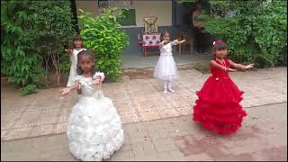 TANAYA J KORI DANCE PERFORMANCE AT NEW LITTLE CHAMP SCHOOL NANA CHILODA [upl. by Elianore764]