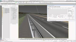 Using 3ds Max Design with Civil 3D  Part 14  Creating Guardrails [upl. by Mill]