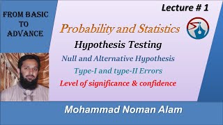 Hypothesis testingNull and Alternative hypothesis [upl. by Jozef165]