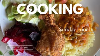 Aug Ep 6 Sunday lunch idea  ASMR cooking vlog  South African YouTuber [upl. by Zonnya883]