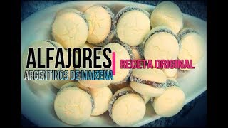 Alfajores Argentinos de Maicena  Receta Original [upl. by Gelhar329]