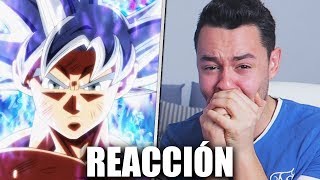 MI REACCION a GOKU ULTRA INSTINCT 100 ME EMOCIONO [upl. by Kamal349]