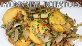 Lyonnaise Potatoes Classic French Dish [upl. by Selie]