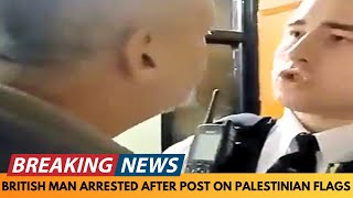 BREAKING NEWS POLICE ARREST MAN AT 4AM FOR SOCIAL MEDIA POSTS ABOUT PALESTINE [upl. by Veleda]