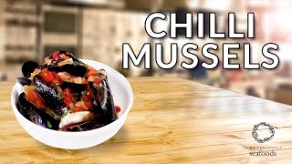 Simple Chilli Mussels  EP Seafoods [upl. by Aidam]