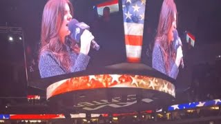 1212024 National Anthem at The Orlando Magic basketball game  Francesca Tarantino [upl. by Yaresed]