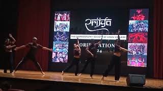 Srijya Society Dance Hindu College Delhi University [upl. by Atteroc]