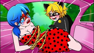 MIRACULOUS Ladybug Mermaids Love  Story Kiss of Prince Catnoir x Ladybug  Miraculous Animation [upl. by Ahras]