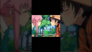 Yuno Gasai is Obsessed With Yukiteru Amano  Mirai NikkiFuture Diary anime [upl. by Arracot]