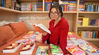 I Read Popular Romance Books are they worth the hype [upl. by Hakilam248]