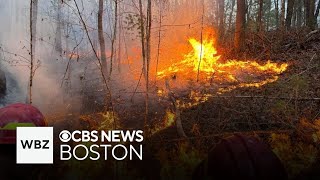 Red flag warning in Massachusetts for brush fires and more top stories [upl. by Bayard497]