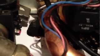 Vaillant Ecotec Combi boiler diverter valve leaking video 1  Boiler repair Brent Cross [upl. by Atinar]