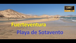 SOTAVENTO BEACH FUERTEVENTURA  November 2024 [upl. by Ydnys]