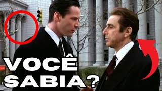 10 DETALHES QUE VOCÊ NÃO SABIA SOBRE O FILME ADVOGADO DO DIABO  1997 [upl. by Retsevlis]