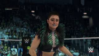 WWE 2k24 LYRA VALKYRIA vs KAIRI SANE [upl. by Weigle]