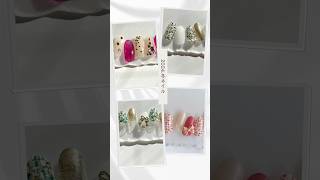 冬ネイル ネイル トレンドネイル クリスマスネイル クリスマスクリスマスコーデ nails nailart shorts ジェルネイル ツイードネイル表参道ネイル＃ネイルサロン [upl. by Nosnibor]