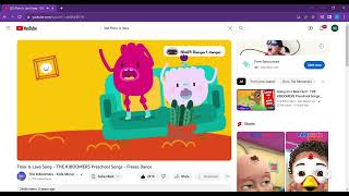 25 Floor Is Lava Song THE KIBOOMERS Preschool Songs Freeze Dance YouTube Google Chrome 2023 [upl. by Bailie]