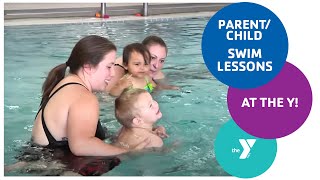 ParentChild Swim Lessons at the Y [upl. by Jeffries]