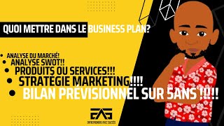 Quoi mettre dans le Business plan Votre bilan prévisionnel [upl. by Candis]