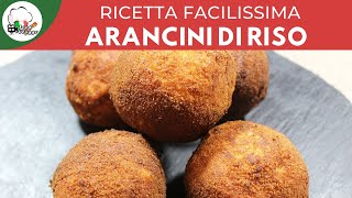 ARANCINI IN 1 MINUTO  ricette veloci [upl. by Armalda]