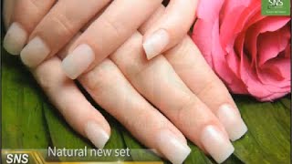 SNS Nail  Signature Nail Systems How to do Natural Set dipping powder Dip it instruction 4 [upl. by Heffron]