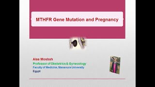 MTHFR Gene Mutation and Pregnancy [upl. by Etnor30]