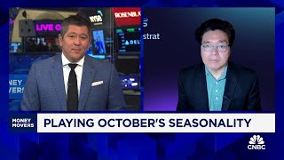 Markets are in a tricky period due to geopolitical risk and October seasonality Fundstrats Tom Lee [upl. by Akerue]