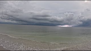 Stormy variety beach day fishing on Sanibel Island preHurricane Milton [upl. by Peti]