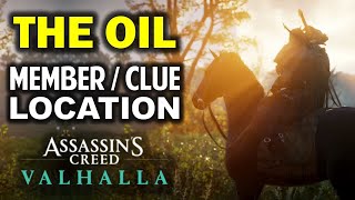 The Oil Order Member amp Clue Location  AC Valhalla Order of the Ancients Guide [upl. by Barbour]