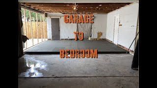 How To Convert A Garage Into Bedroom pt1 [upl. by Vedette]