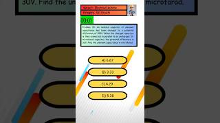 Problem 35 Find the unknown capacitance in microfarad [upl. by Grim856]