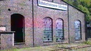 Bundesbahn 1990  Rundgang Bahnhof Dillenburg u in den Resten des BwDillenburg [upl. by Worth71]