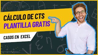 Cálculo de CTS  Plantilla Gratis [upl. by Htebazile]