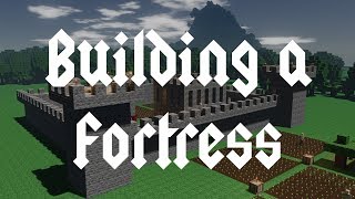 Building a Fortress in Colony Survival [upl. by Nahaj]