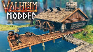 Building The Foundry Modded Valheim EP32 [upl. by Kovacev775]