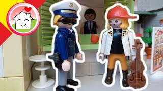 Playmobil policía Comisario Overbeck Confusión  La Familia Hauser [upl. by Elvah533]