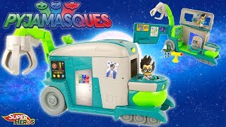 PYJAMASQUES Laboratoire Mobile de Roméo PJ Masks Romeos Lab Playset Jouets Toy Review Kids [upl. by Aral]