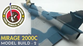 Plastic Scale Model Build  Kinetic Mirage 2000C 148  Construction Srcibing Ejection Seat [upl. by Epifano]