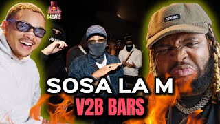 SOSA LA M  V2B Bars  TEAM7  Reaction [upl. by Elleyoj]